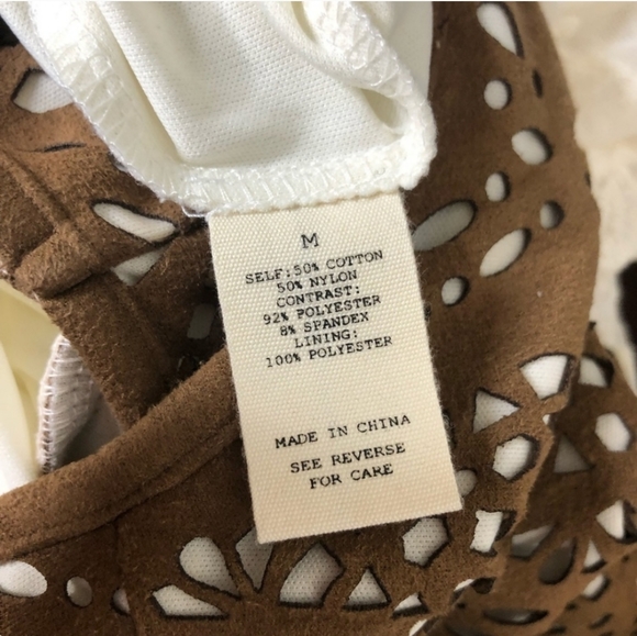 Gimmicks lazer cut out babydoll lace tank top med - Picture 6 of 9